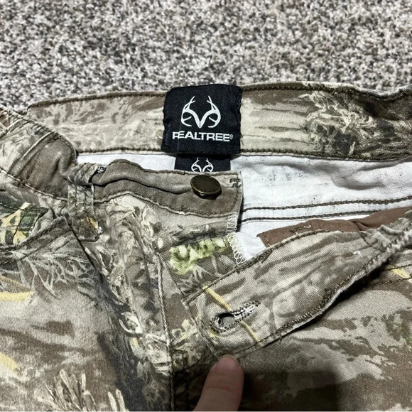 Realtree Camouflage Pants Youth Medium Cotton Outdoor/Hunting See Note - Picture 6 of 11